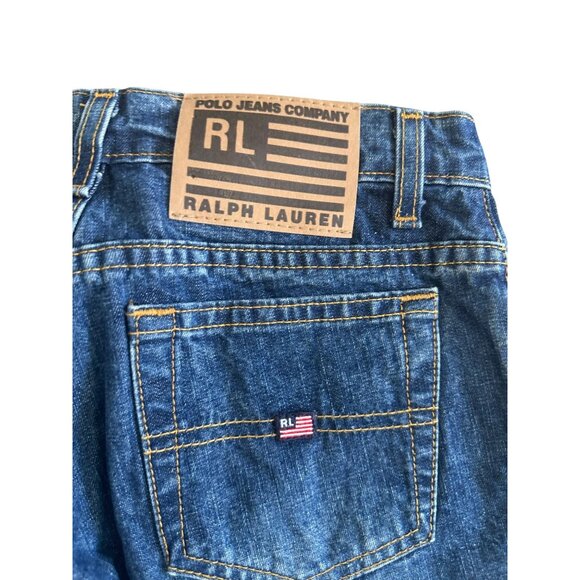RALPH LAUREN Women's Vintage Hipster Flare Jeans Size 1/2 - Picture 6 of 11
